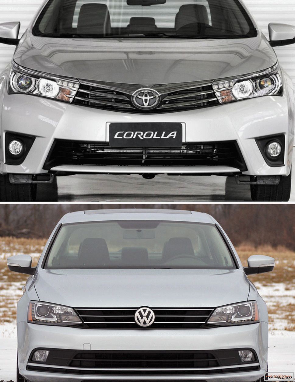 Toyota Corolla i Volkswagen Jetta