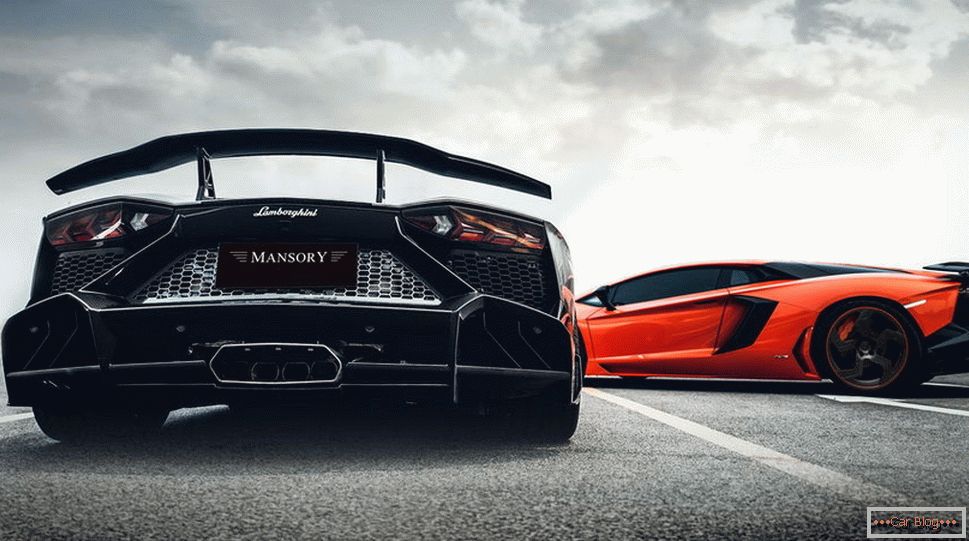 Lamborghini Aventador Mansory takmičenje