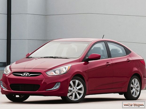 Izgled automobila Hyundai Accent