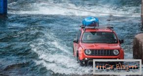 Jeep Renegade učestvuje u raftingu 2