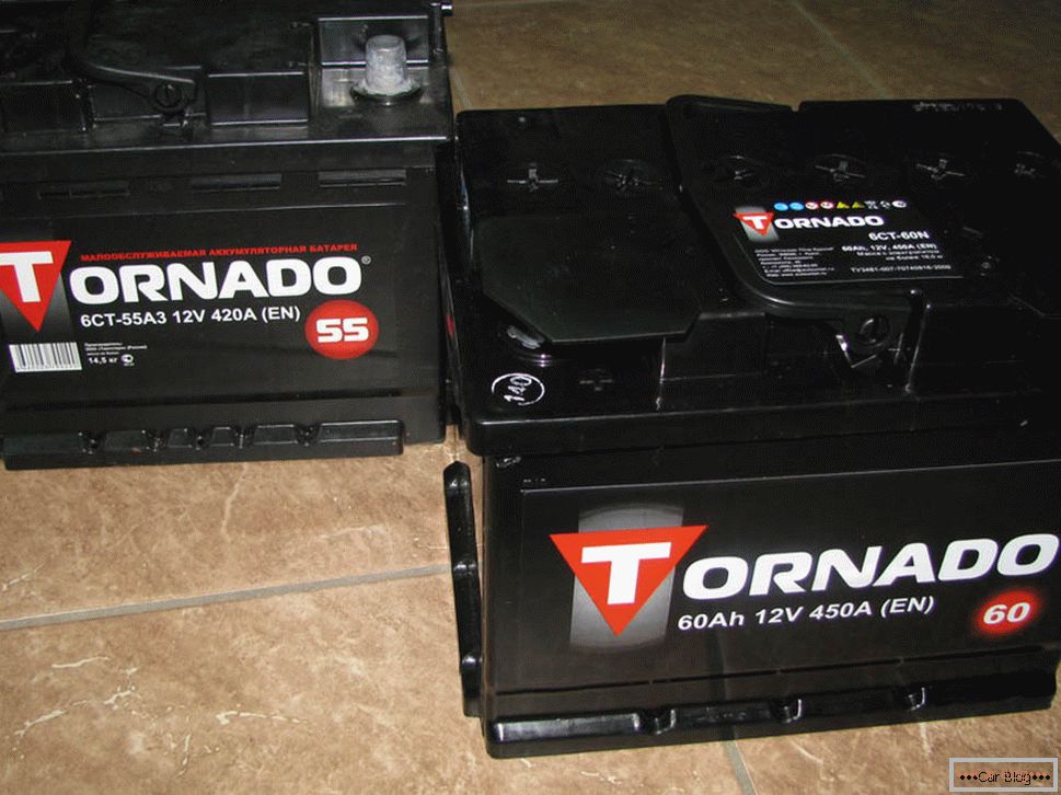 Tornado tip baterije