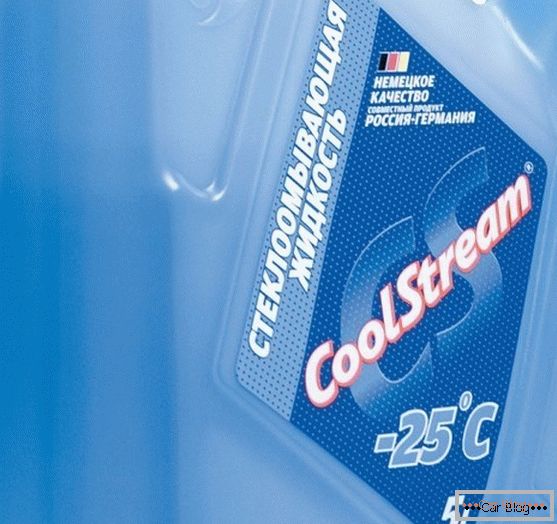 Coolstream - tečnost za vjetrobransko staklo proizvedena u Rusiji