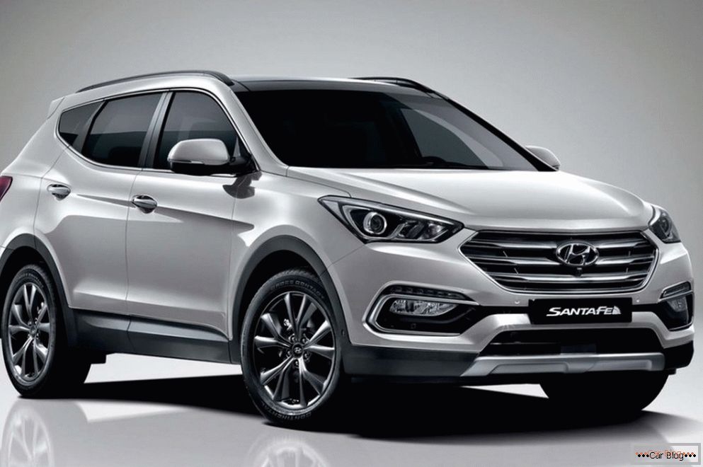 Корейцы рассекретили restailled Hyundai Santa Fe