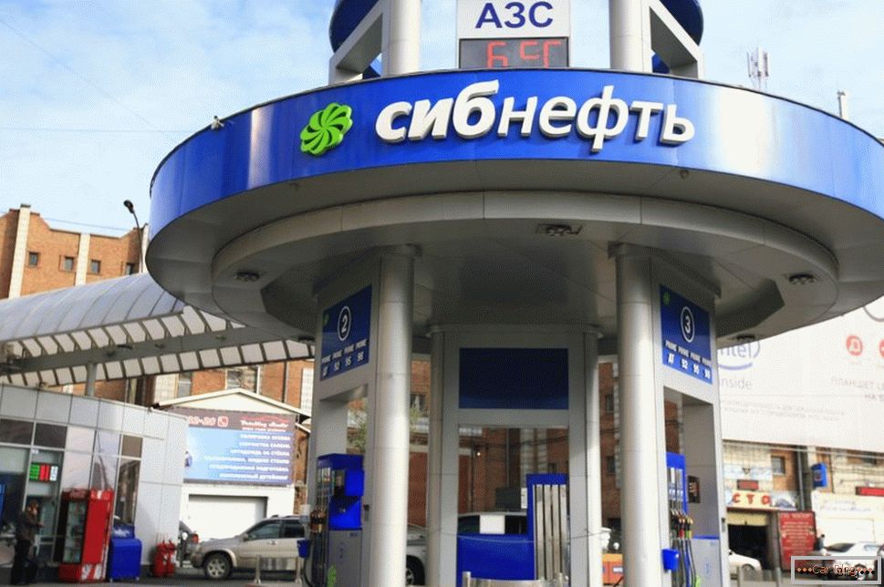 Phaeton benzinska pumpa Rusije