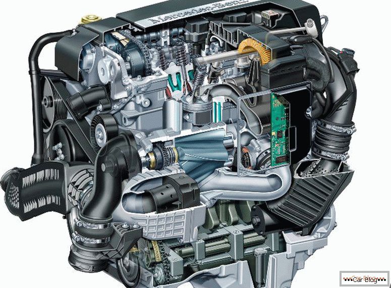 Mercedes-Benz W203 benzinski motor