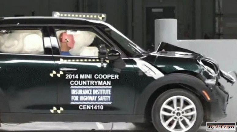 Mini Cooper bezbednost automobila