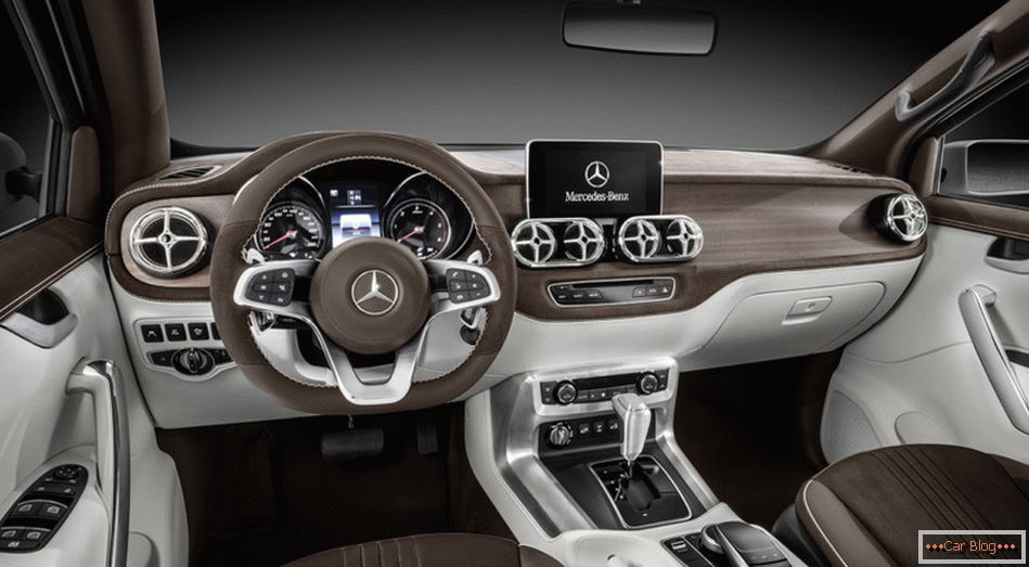 Немцы представили концепт нового пикапа Mercedes-Benz X-Klasa