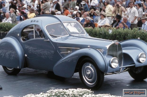 Автомобиль Bugatti Tip 57SC Atlantic