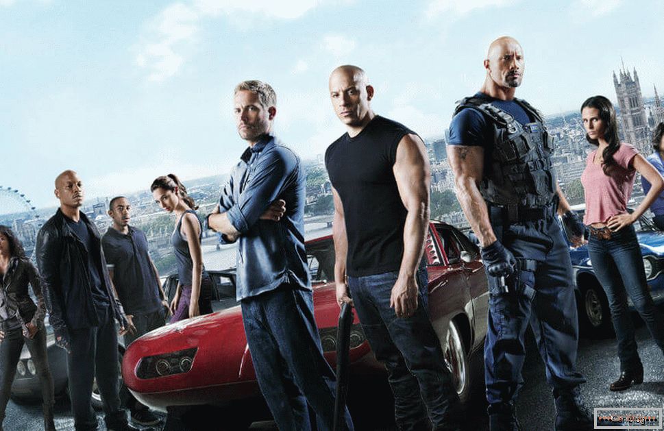 Fast and Furious 7 film poster