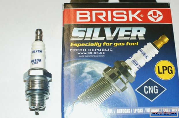 Brisk Silver - svjećice za automobile na gas