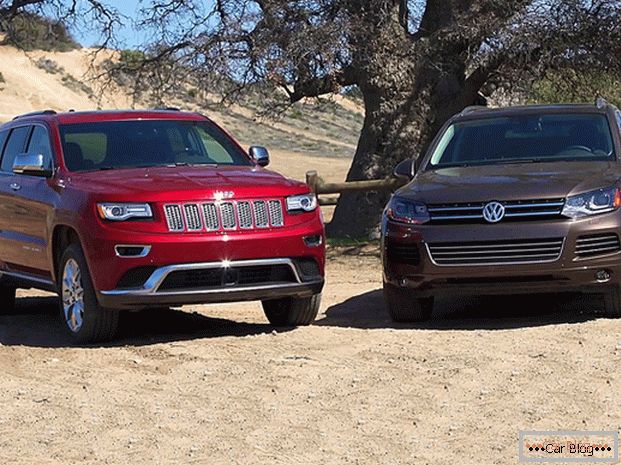 Volkswagen Tuareg i Jeep Grand Cherokee - что же лучше?