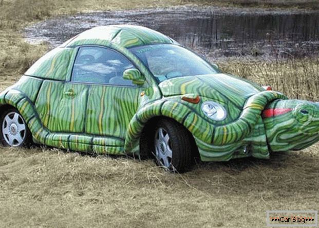 Auto u obliku kornjače