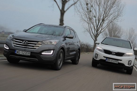Hyundai Santa Fe i Kia Sorento su popularni prekidači srednje klase iz Koreje