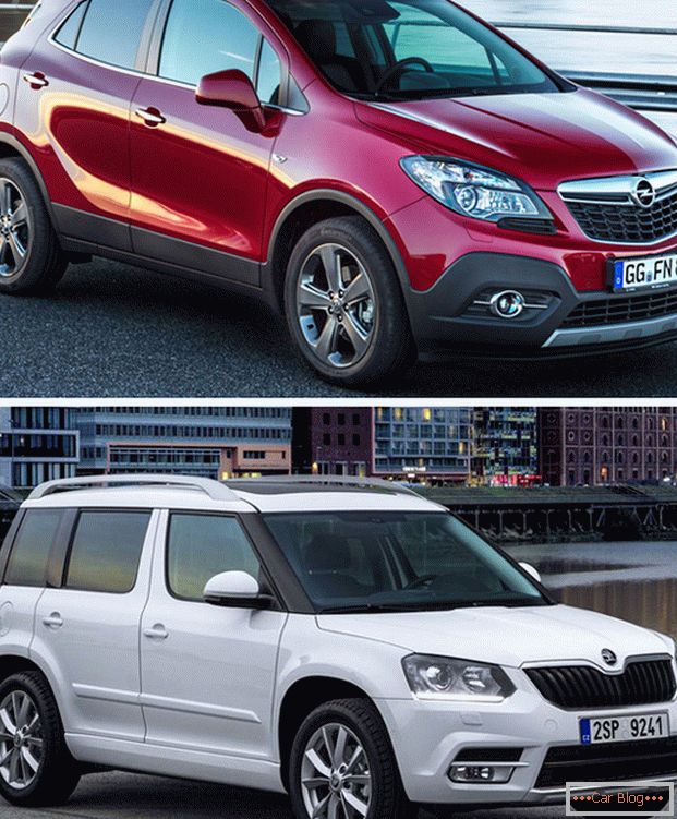 Несмотря на свои существенные различия, автомобили Opel Mokka i Skoda Yeti очень популярны среди автолюбителей