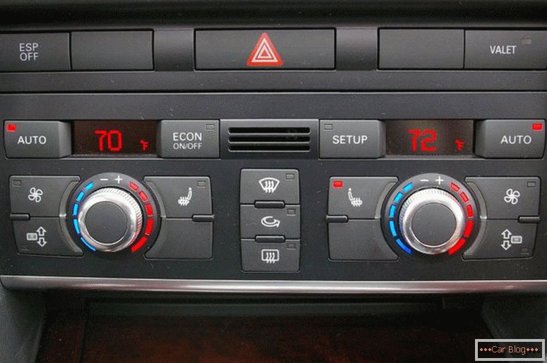 Audi A6 kontrola klime