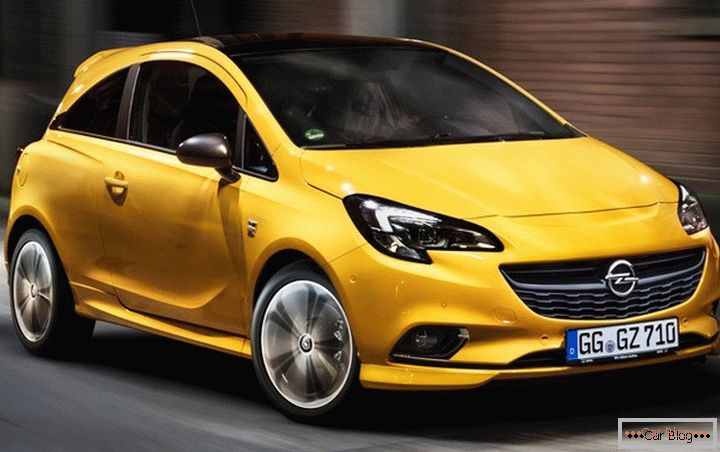 Izgled Opel Corsa