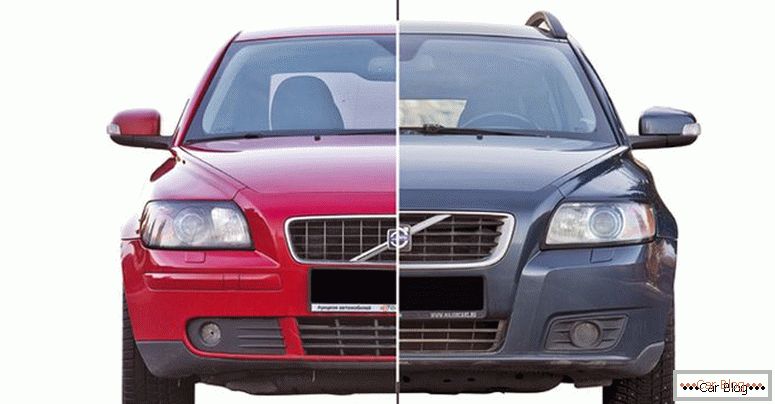 Volvo C40 pre i posle restylinga